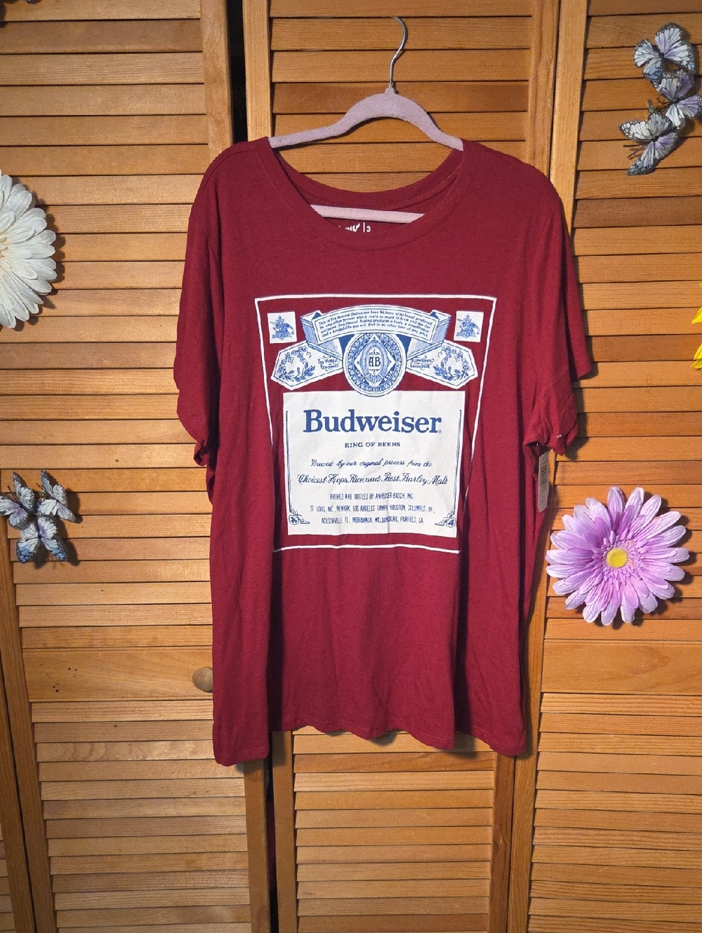 Torrid Budweiser Short Sleeve Logo Tee - NWT